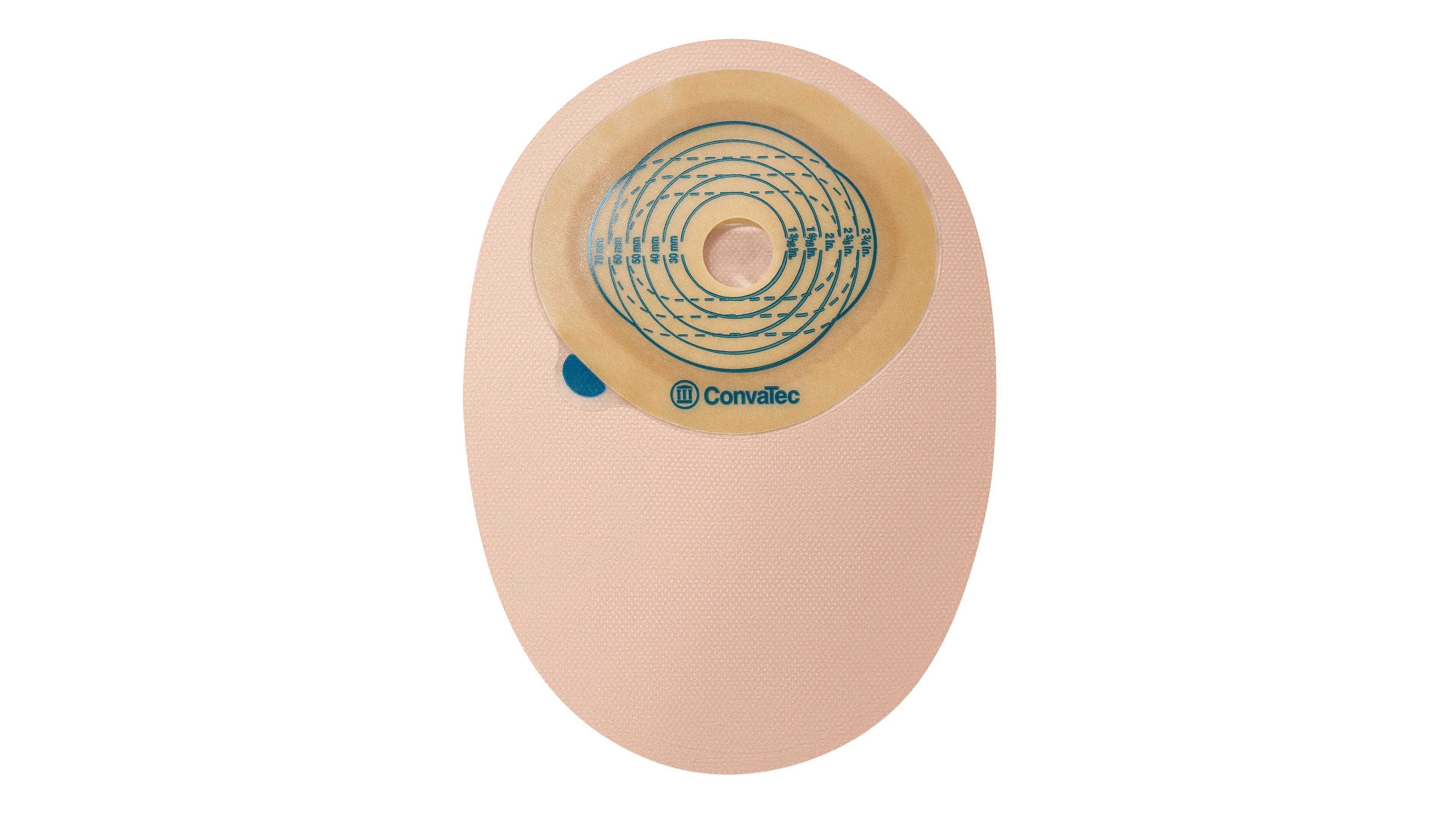 An ostomy pouch